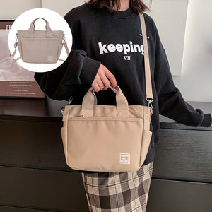 Leichte Schultertasche aus Nylon