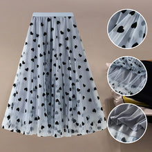 Laden Sie das Bild in den Galerie-Viewer, Rock aus Netzstoff