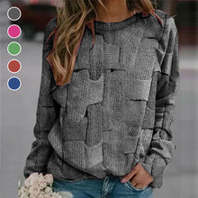 Laden Sie das Bild in den Galerie-Viewer, Bedrucktes lockeres Kapuzen-Sweatshirt