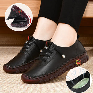 Handgefertigte Damen Weiche Sohle Bequeme Freizeitschuhe
