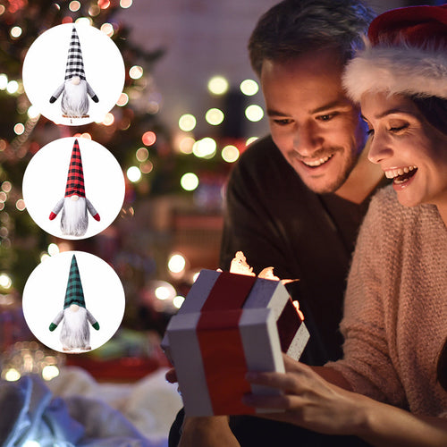 Lustige Weihnachtszwergpuppendekoration