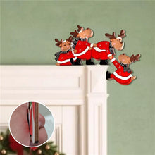 Laden Sie das Bild in den Galerie-Viewer, Weihnachtsmann Tür und Fensterrahmen dekorative Plaketten