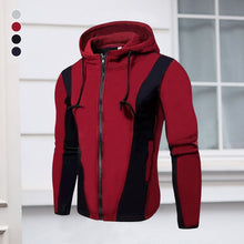 Laden Sie das Bild in den Galerie-Viewer, Lässige Fleece-Kapuzenjacke