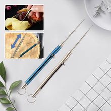 Laden Sie das Bild in den Galerie-Viewer, Einziehbarer Zahnstocher aus Titan