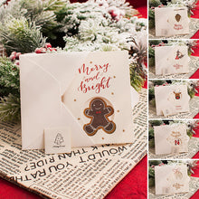 Laden Sie das Bild in den Galerie-Viewer, Einzigartige Handliche Weihnachtsgrußkarten aus Papier