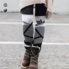 Laden Sie das Bild in den Galerie-Viewer, Hochelastische Leggings mit Print