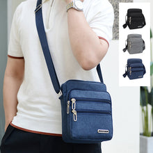 Laden Sie das Bild in den Galerie-Viewer, Lässige Mehrschichtige Geschäftliche Umhängetasche für Herren