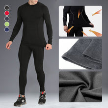 Laden Sie das Bild in den Galerie-Viewer, Winter Thermowäsche Set für Männer