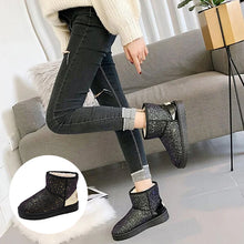 Laden Sie das Bild in den Galerie-Viewer, Pailletten-Schneestiefel für Damen