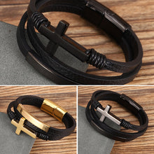 Laden Sie das Bild in den Galerie-Viewer, Mehrschichtiges Kreuzarmband
