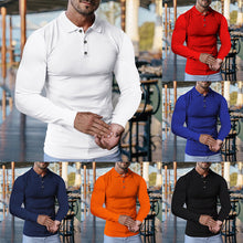 Laden Sie das Bild in den Galerie-Viewer, Stilvolles Sportshirt mit Revers
