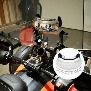 180° Sicherheitsspiegel für Motorräder