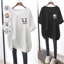 Laden Sie das Bild in den Galerie-Viewer, Übergroßes Kurzarm-T-Shirt