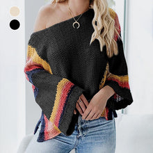 Laden Sie das Bild in den Galerie-Viewer, Pullover mit Rundhalsausschnitt und Puppenärmeln