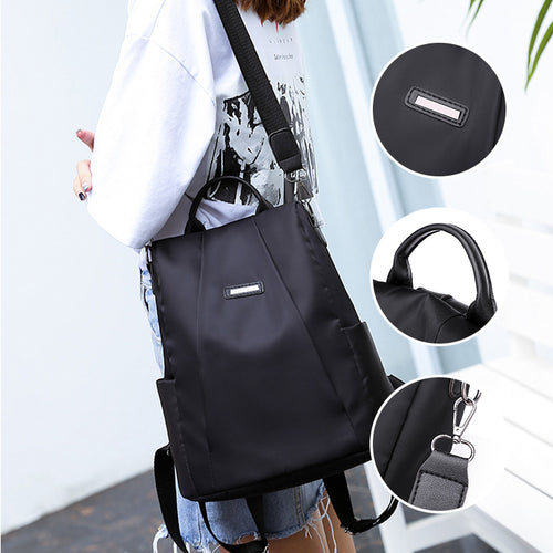 Wasserdichter Rucksack mit Diebstahlschutz für Damen