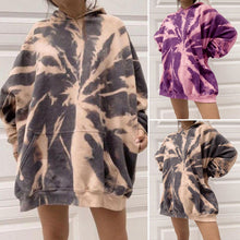 Laden Sie das Bild in den Galerie-Viewer, Lockeres Sweatshirt mit Kapuze für Damen
