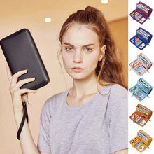 Laden Sie das Bild in den Galerie-Viewer, Lange RFID-Geldbörse für Damen