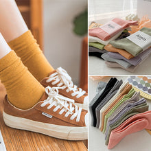 Laden Sie das Bild in den Galerie-Viewer, Einfarbige Socken für Mädchen