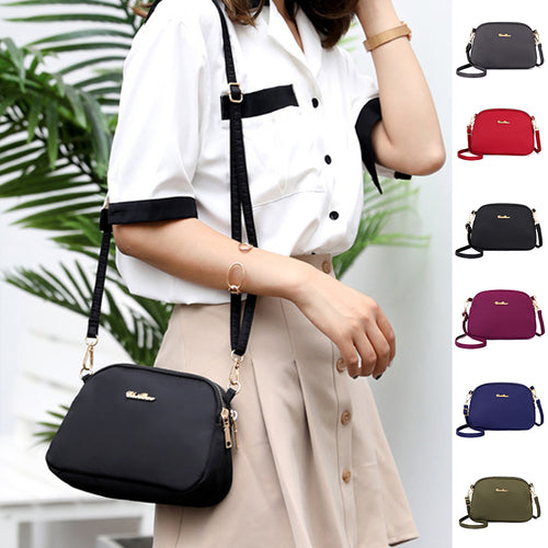 Damen lässige Umhängetasche aus Nylon