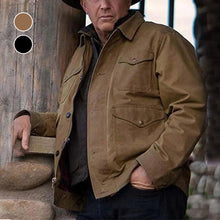 Laden Sie das Bild in den Galerie-Viewer, Einreihige Jeansjacke aus Baumwolle