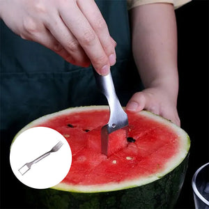2-in-1 Wassermelonenschneider aus Edelstahl