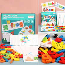 Laden Sie das Bild in den Galerie-Viewer, Buchstabier-Spielzeug Aus Holz
