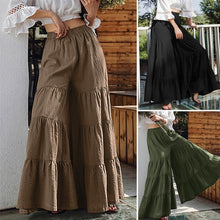 Laden Sie das Bild in den Galerie-Viewer, Einfarbige Retro-Strandhose