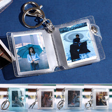 Laden Sie das Bild in den Galerie-Viewer, Kleiner Fotoalbum Schlüsselanhänger