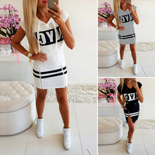 Laden Sie das Bild in den Galerie-Viewer, Modisches Schmales Kleid mit Reißverschluss