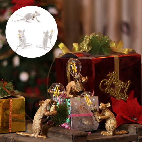 Tischlampe in Mausform