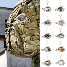 Laden Sie das Bild in den Galerie-Viewer, Katze Engelsflügel Schlüsselanhänger aus Acryl