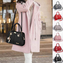 Laden Sie das Bild in den Galerie-Viewer, Damen modische süße einfarbige Handtasche