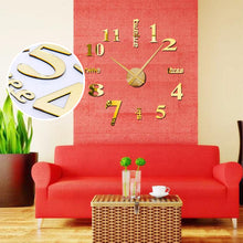 Laden Sie das Bild in den Galerie-Viewer, DIY Moderne Stanzfreie Wanduhr