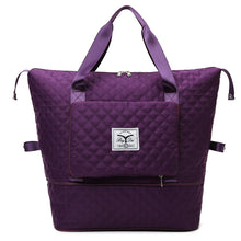 Laden Sie das Bild in den Galerie-Viewer, Faltbare lässige Reisetasche mit Nass- und Trockentrennung