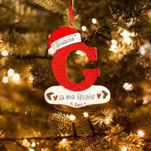 Laden Sie das Bild in den Galerie-Viewer, Weihnachtlicher dekorativer Buchstabenanhänger