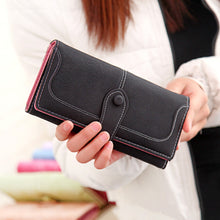 Laden Sie das Bild in den Galerie-Viewer, Damen Vintage gefrostete Brieftasche