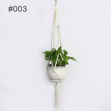 Laden Sie das Bild in den Galerie-Viewer, Handgewebte Netztasche zum Aufhängen von Blumentöpfen