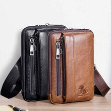 Laden Sie das Bild in den Galerie-Viewer, Handy-Gürteltasche Aus Leder Für Herren