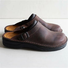 Laden Sie das Bild in den Galerie-Viewer, Herren-Sandalen Aus PU Mit Flacher Sohle