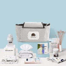 Laden Sie das Bild in den Galerie-Viewer, Kinderwagen Aufhängetasche Aufbewahrungstasche mit großer Kapazität