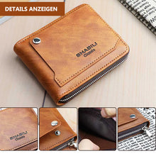 Laden Sie das Bild in den Galerie-Viewer, Klassische multifunktionale Herrenbrieftasche mit großer Kapazität
