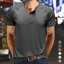 Laden Sie das Bild in den Galerie-Viewer, Klassisches Business-T-Shirt Für Herren