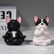 Laden Sie das Bild in den Galerie-Viewer, Kreative niedliche Bulldoggendekoration aus Kunstharz
