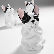 Laden Sie das Bild in den Galerie-Viewer, Kreative niedliche Bulldoggendekoration aus Kunstharz