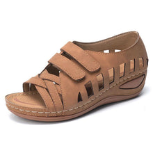 Laden Sie das Bild in den Galerie-Viewer, Lässige Leichte Hohle Fischmaul-Sandalen