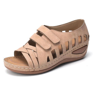 Lässige Leichte Hohle Fischmaul-Sandalen