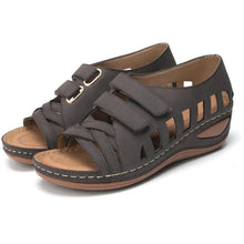 Laden Sie das Bild in den Galerie-Viewer, Lässige Leichte Hohle Fischmaul-Sandalen