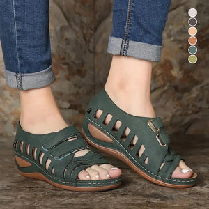 Lässige Leichte Hohle Fischmaul-Sandalen