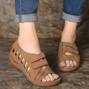 Lässige Leichte Hohle Fischmaul-Sandalen