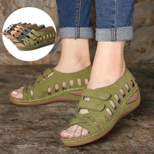 Laden Sie das Bild in den Galerie-Viewer, Lässige Leichte Hohle Fischmaul-Sandalen